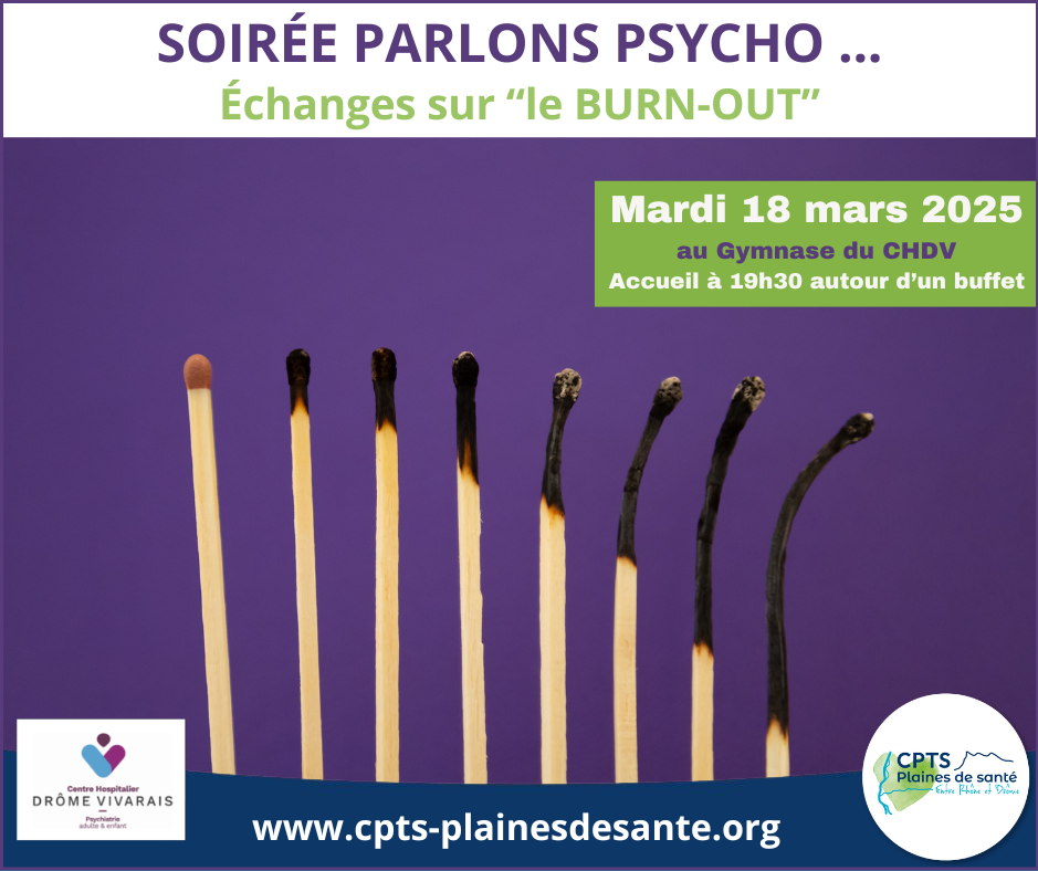 Soirée Parlons Psycho : Burn-out