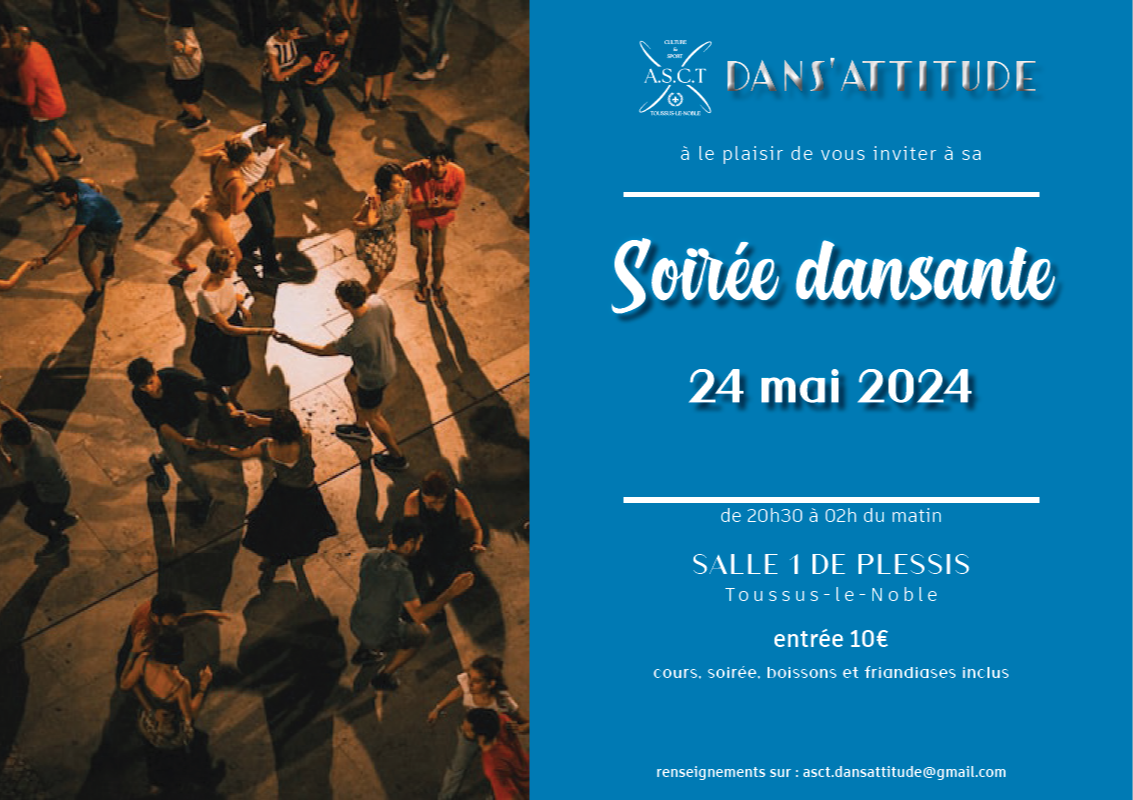 Soirée dansante du 24 mai