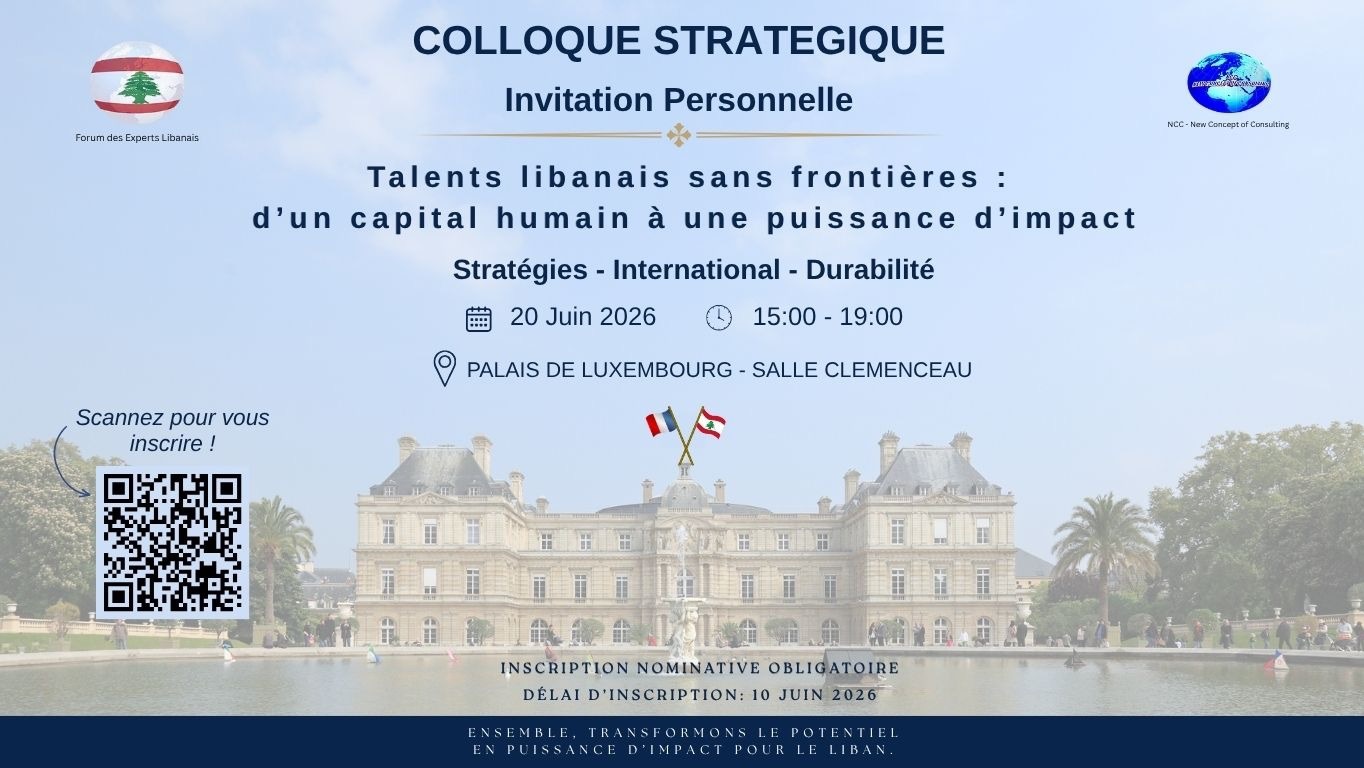 Colloque Talents Libanais sans frontières : capital humain à puissance d'impact