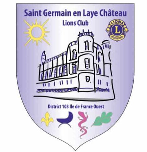 Logo LIONS CLUB saint germain en laye château