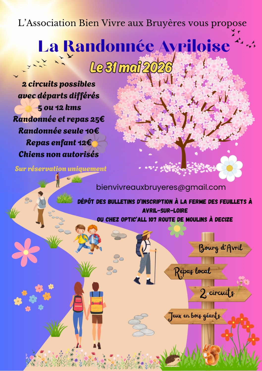 La Randonnée Avriloise 2026