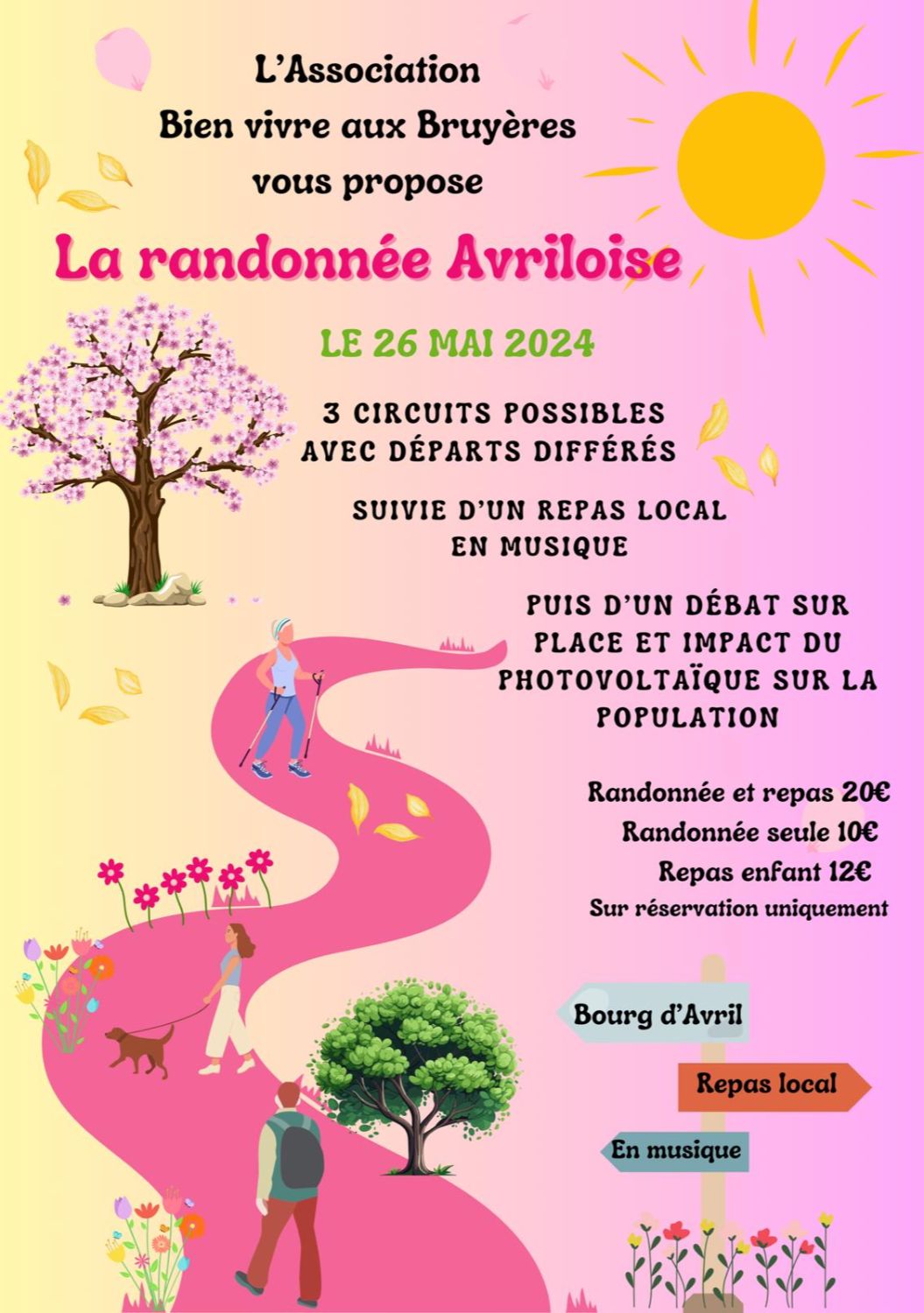 La randonnée Avriloise