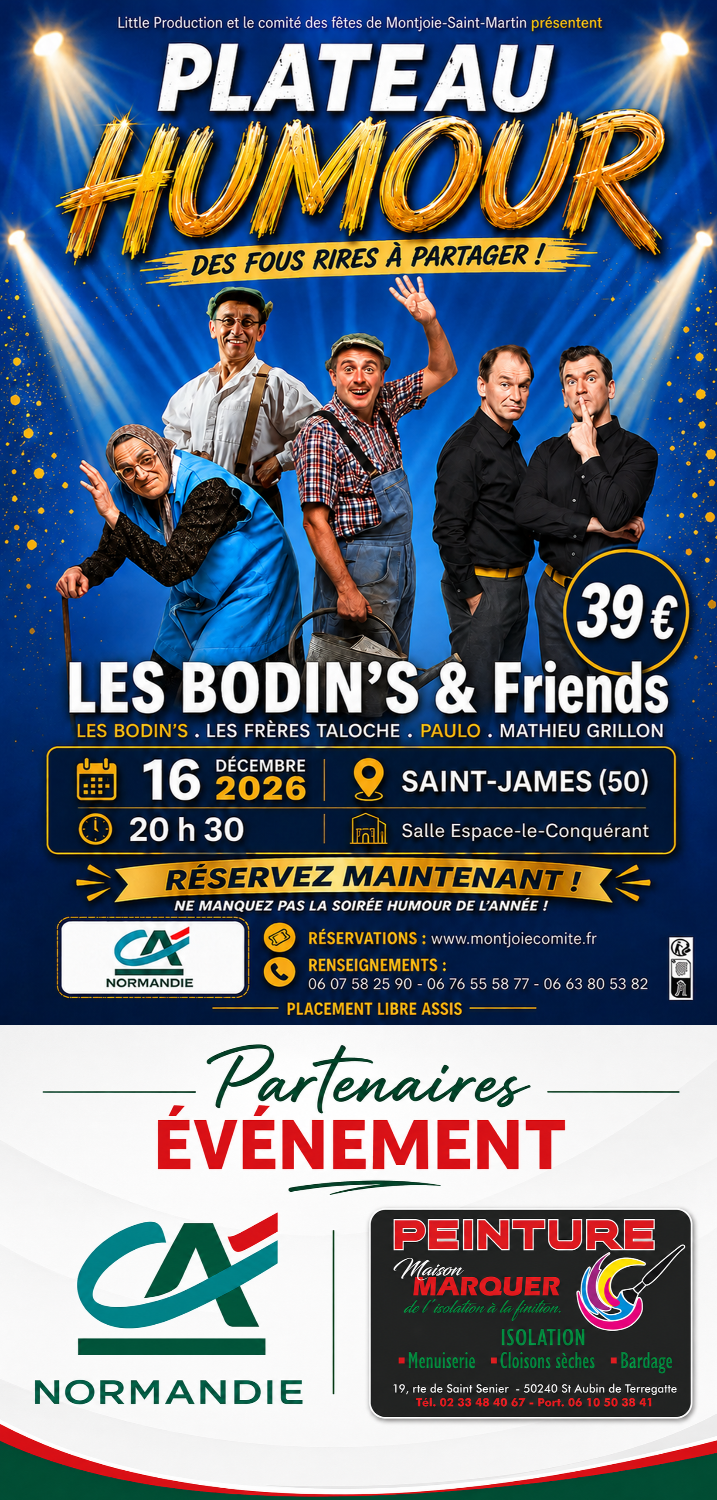 Plateau humour : LES BODIN'S & FRIENDS