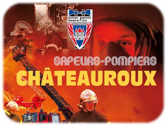 Logo Amicale des sapeurs pompiers de Châteauroux