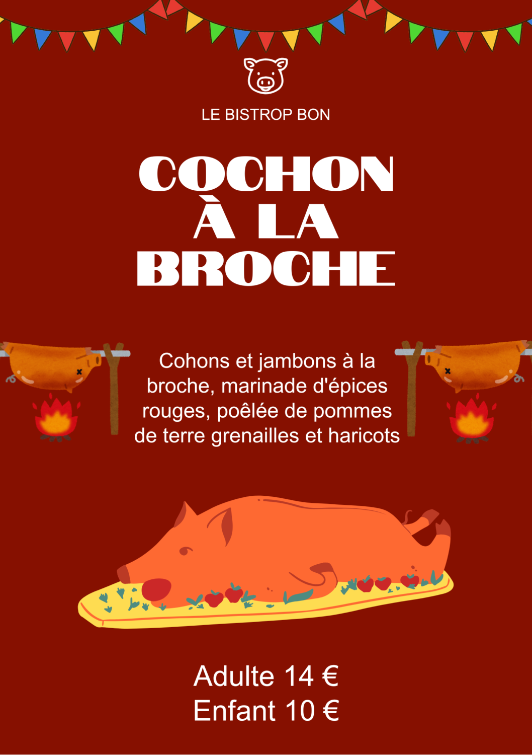 COCHON A LA BROCHE