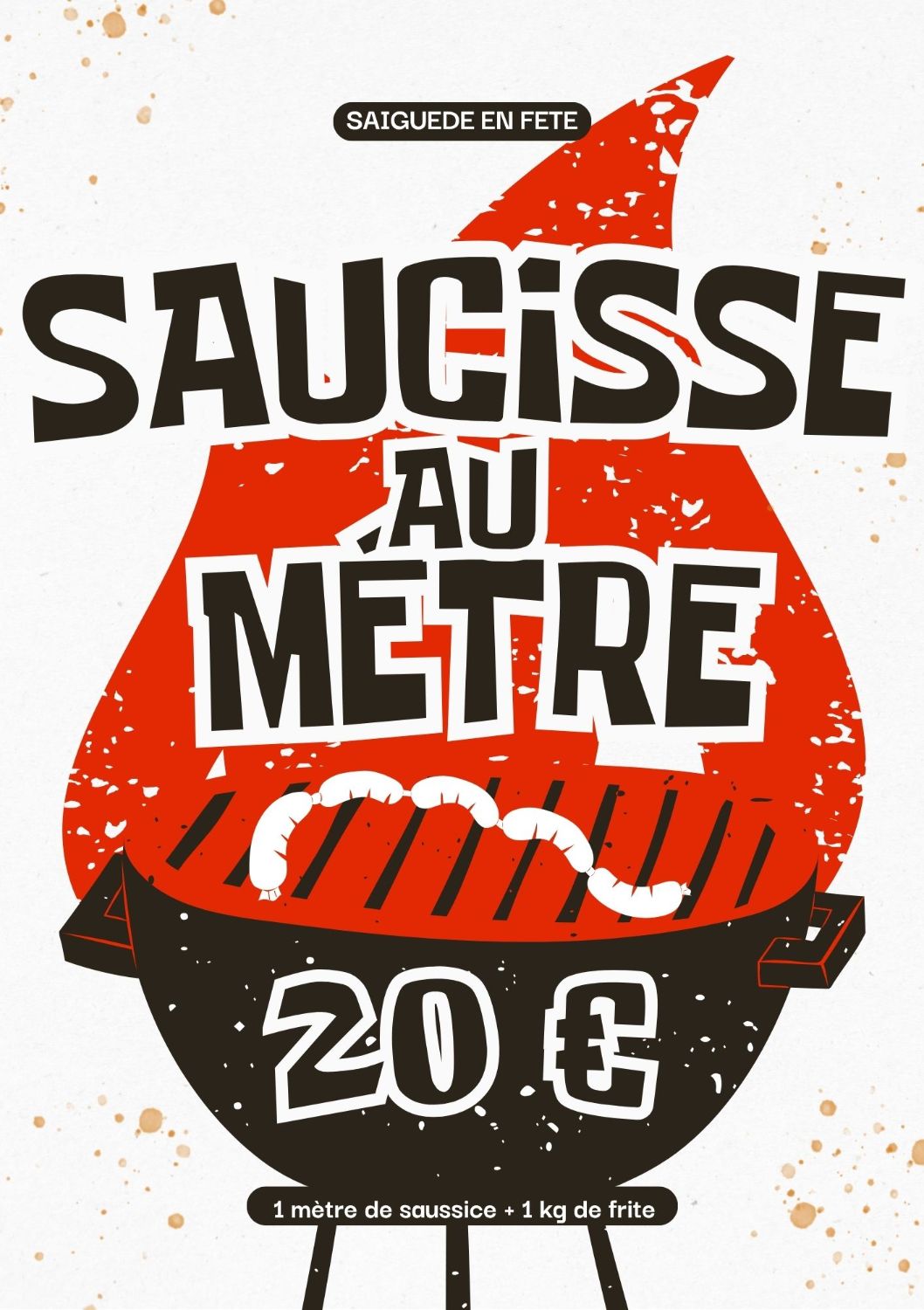 SAUCISSE AU METRE