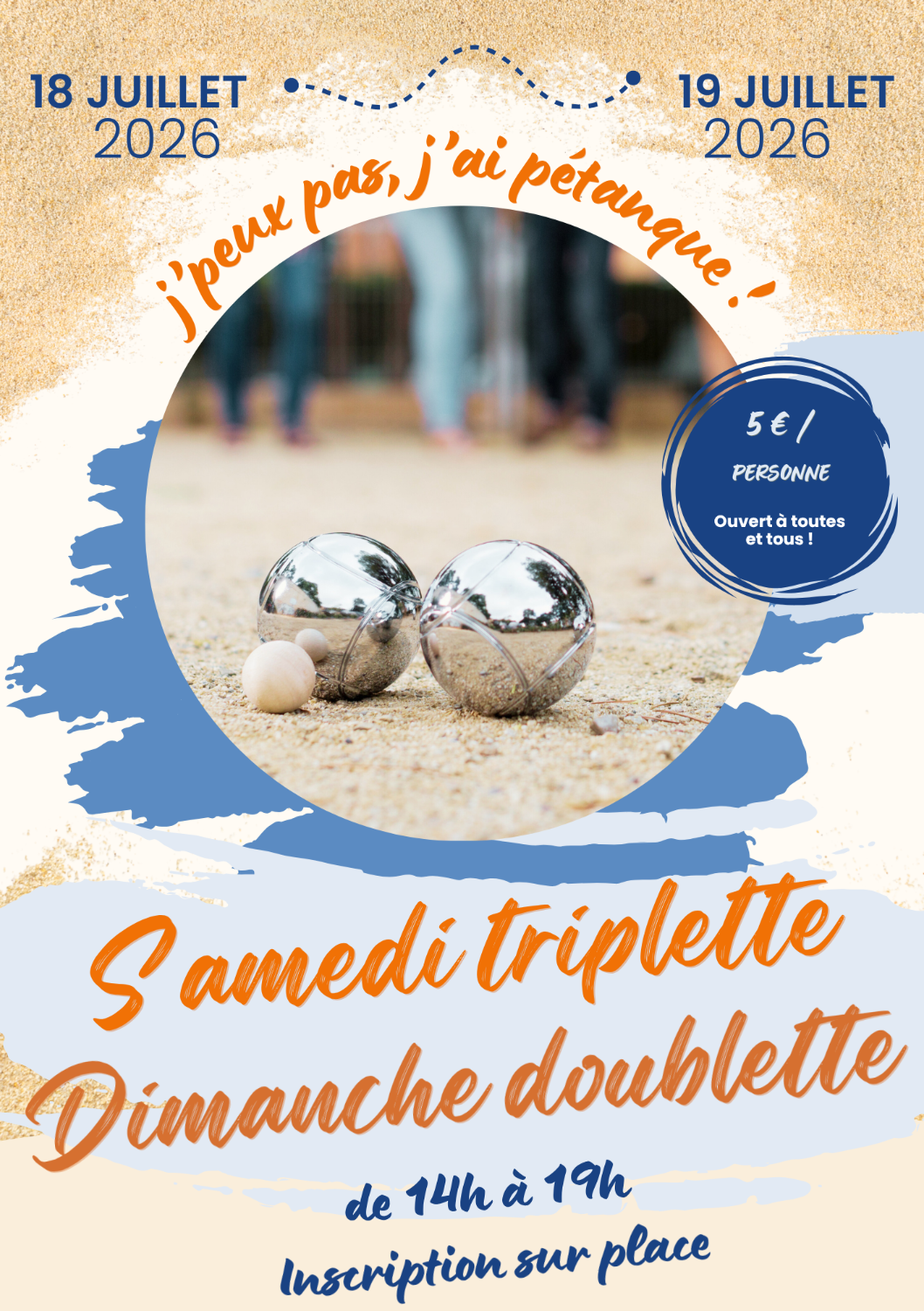 TOURNOI DE PETANQUE
