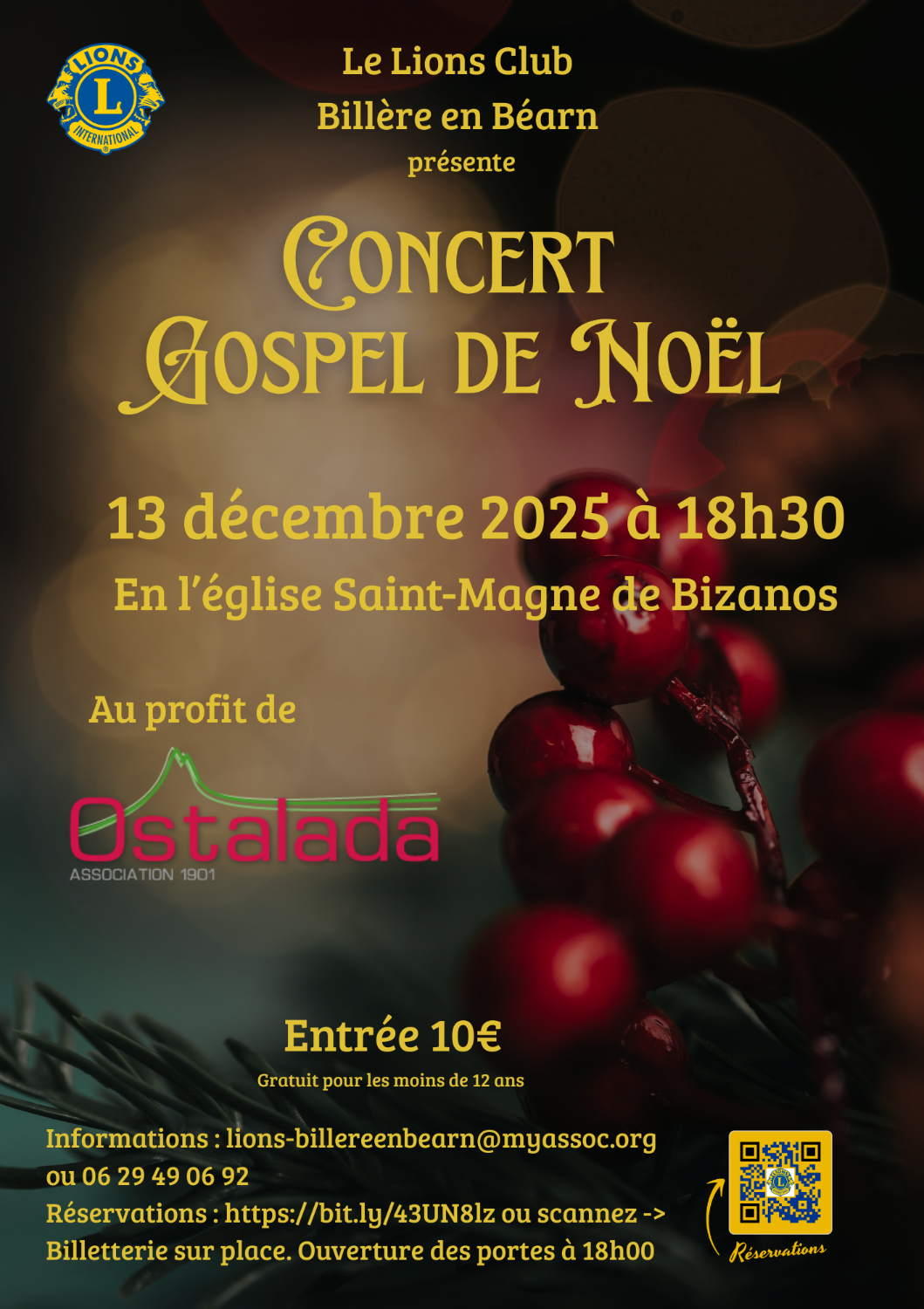 Concert Gospel de Noël