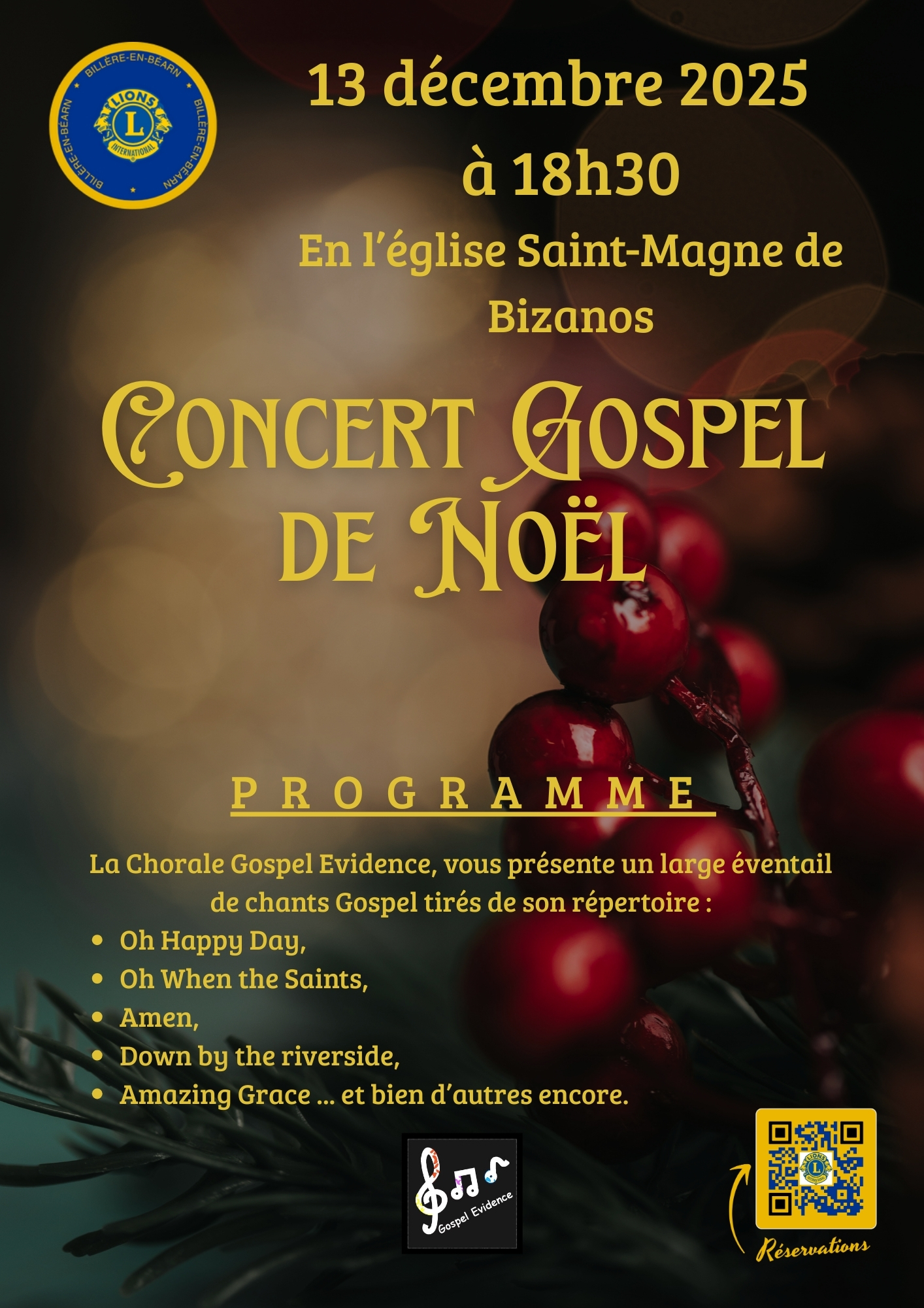 Logo Lions Club Billère en Béarn