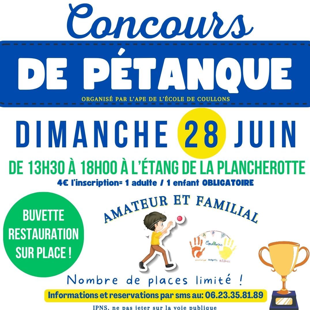 Concours de pétanque