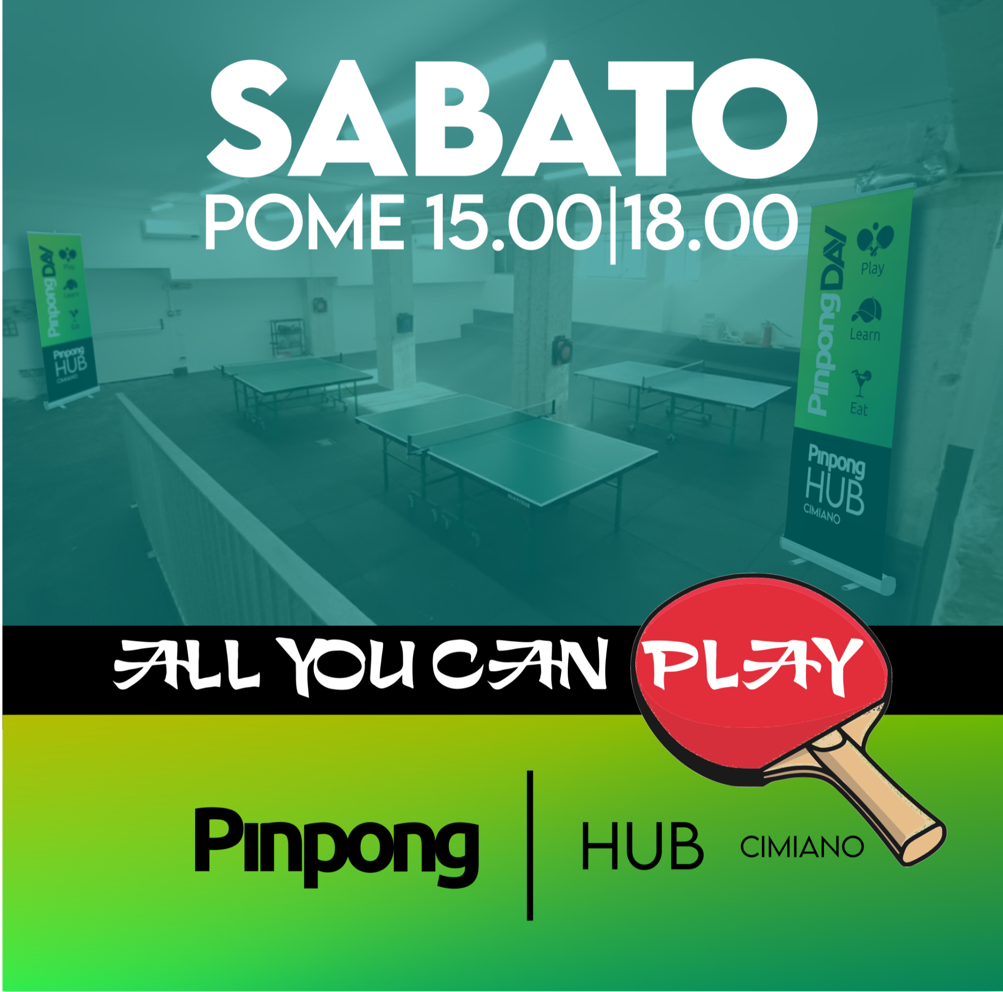 All You Can Play - Sabato 07/03 Sera