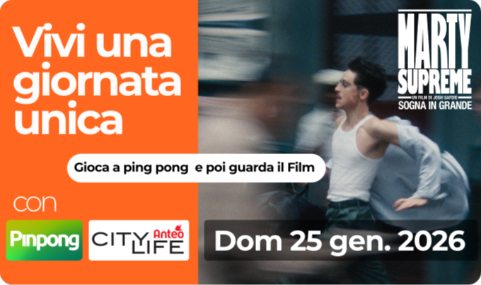 Marty Supreme - Torneo all'Anteo Citylife - 11.00
