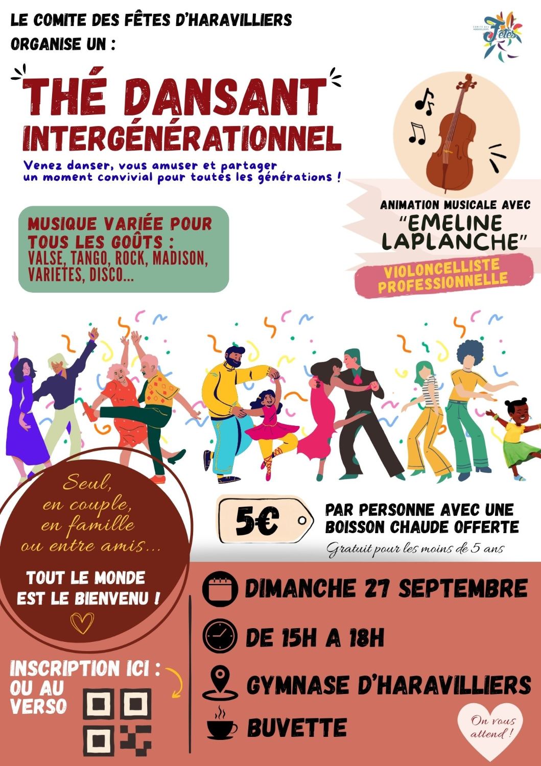THÉ DANSANT INTERGÉNÉRATIONNEL
