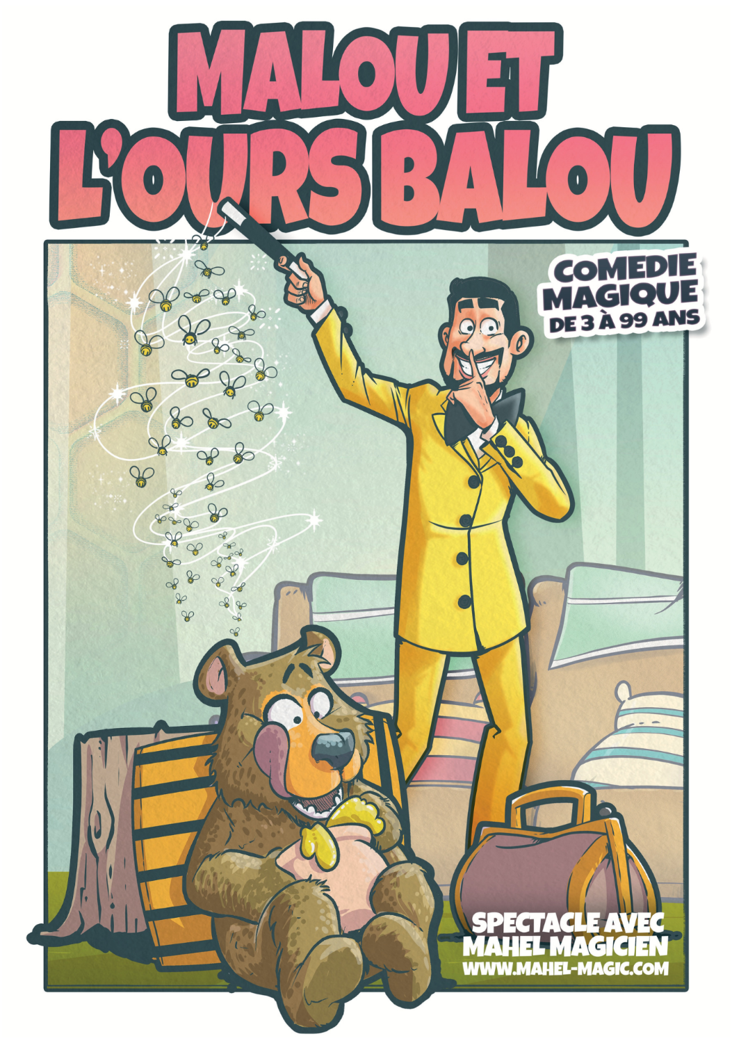 NOEL HARAVILLIERS - SPECTACLE DE MAGIE