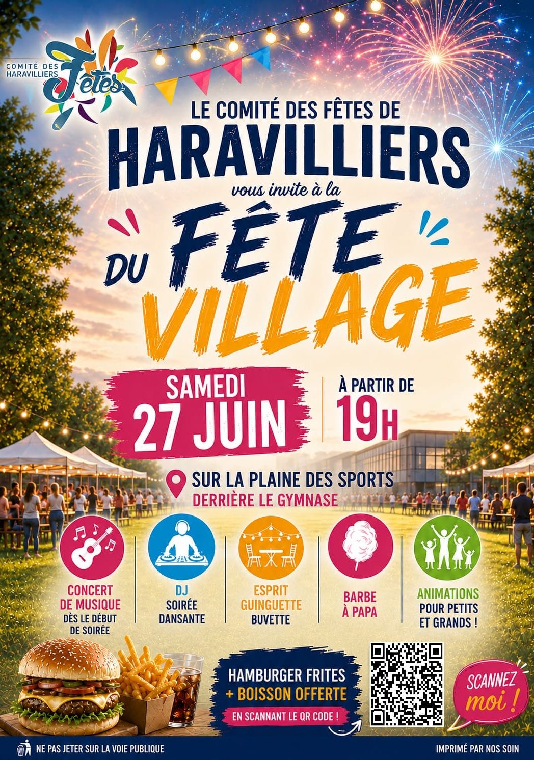 FETE DU VILLAGE - 27 JUIN 19H00