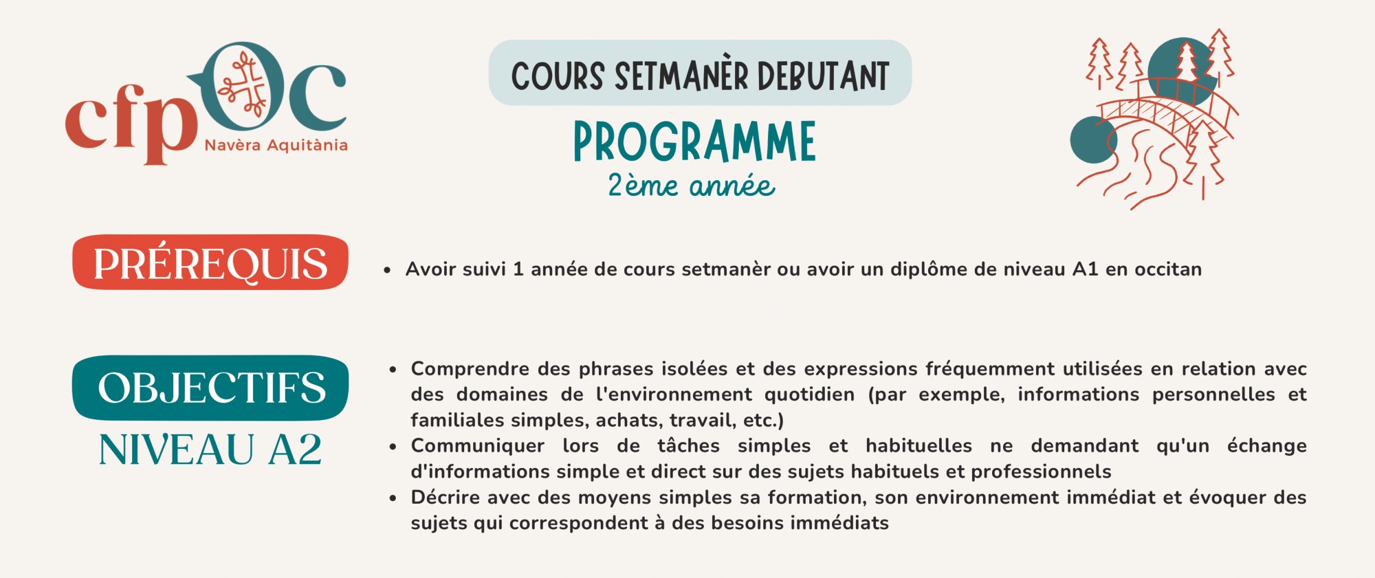 NIV2 COURS BÉARNAIS Bordes, Débutant A2 // MER 18h15 - 19h45
