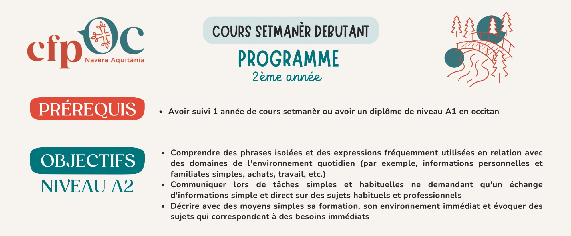 NIV2 COURS BÉARNAIS Coarraze, Débutant A2 // MAR 18h30 - 20h