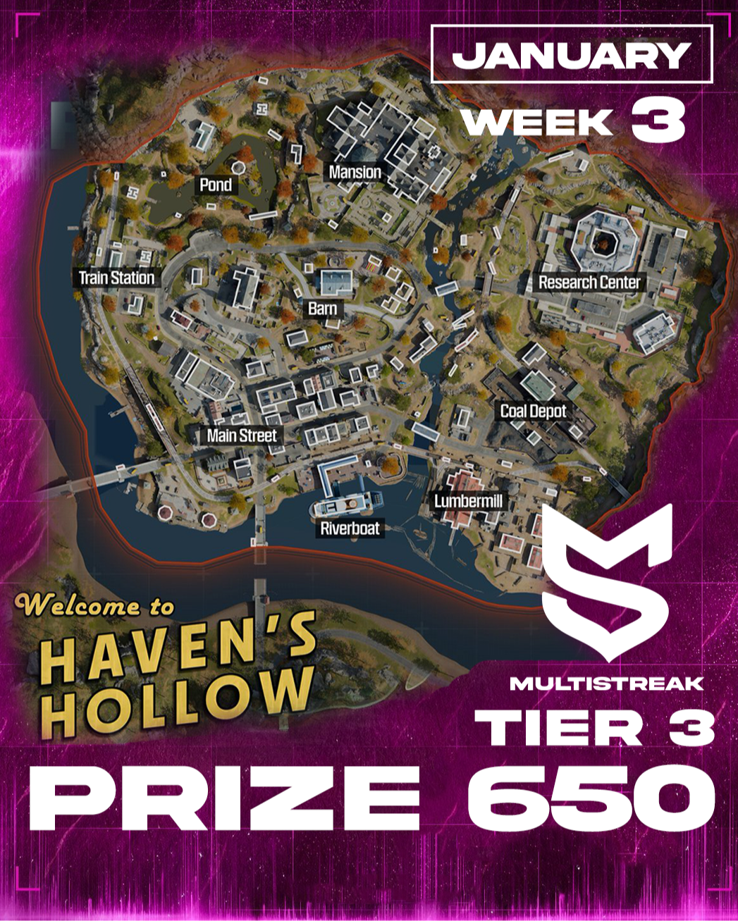 MSL REBORN (Haven's Hollow) Week3 - Tier 3 - PrizeFlex 650€