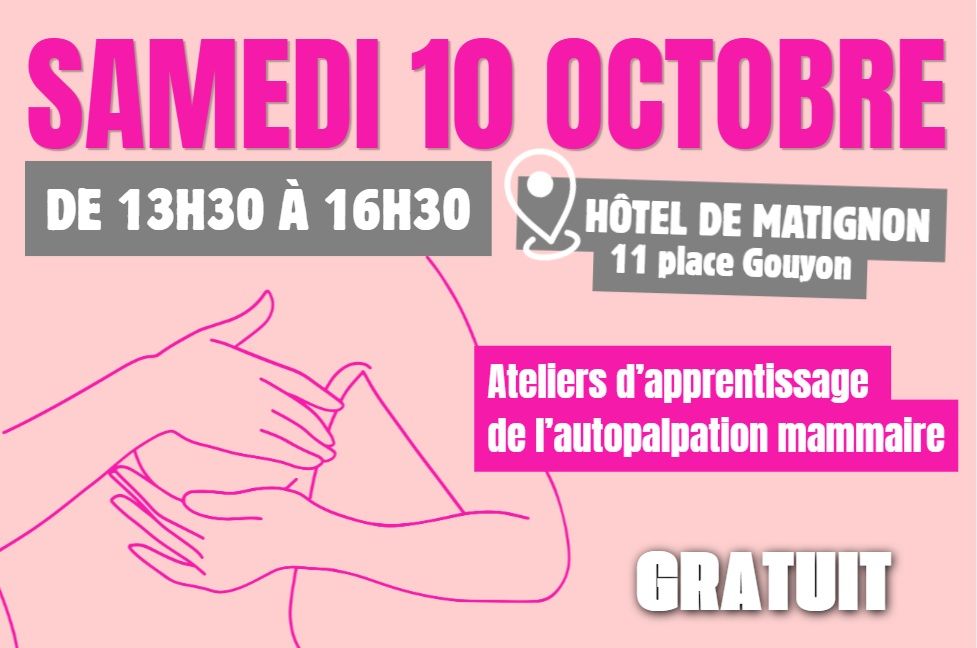 Ateliers Octobre rose