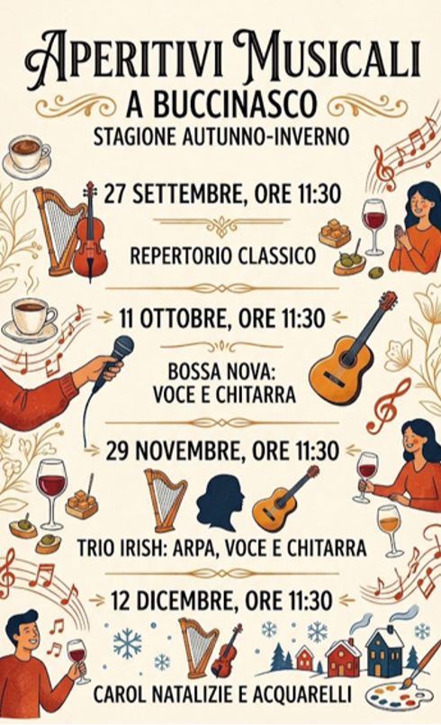 Aperitivi Musicali - 27/9/2026