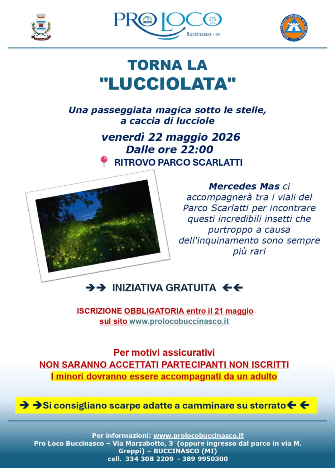 LUCCIOLATA 2026