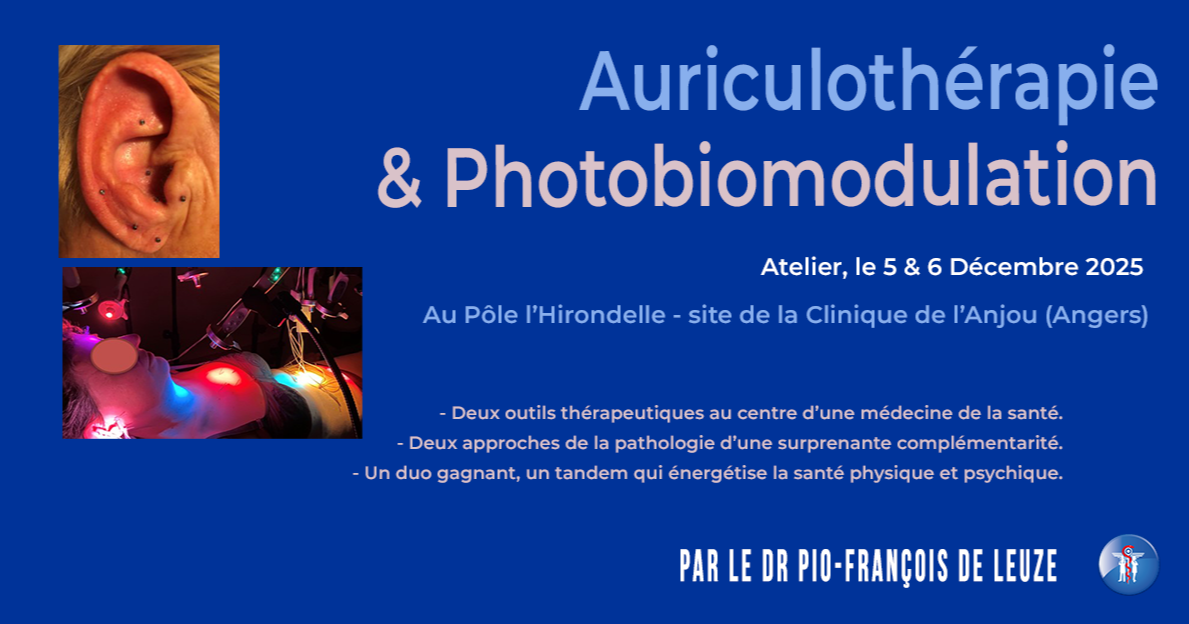 Auriculothérapie et Photobiomodulation