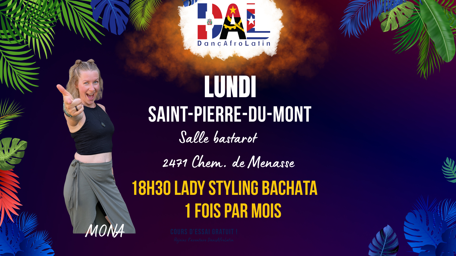 Cours de lady styling bachata