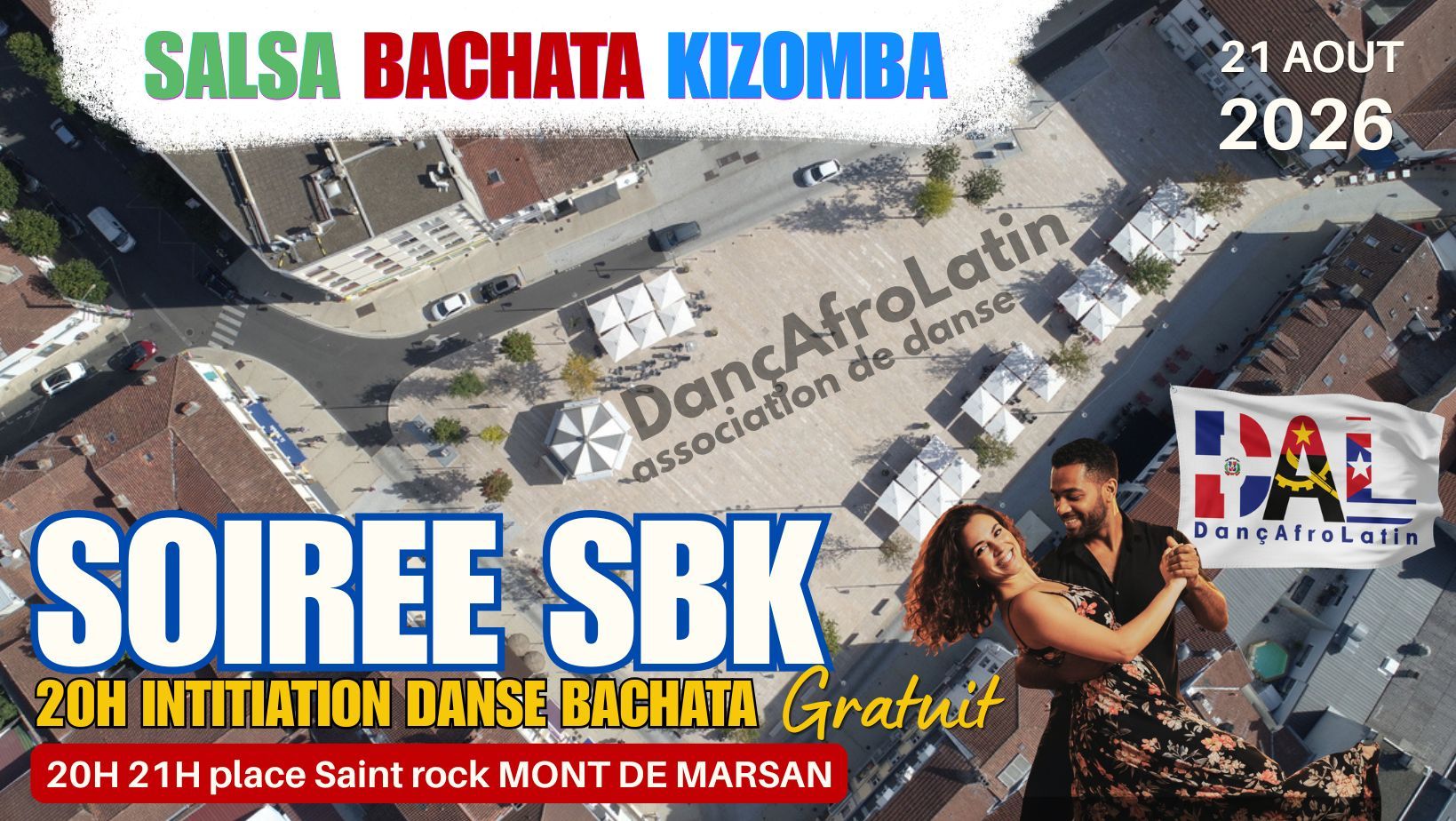 Soirée SBK et initiations place Saint ROCK