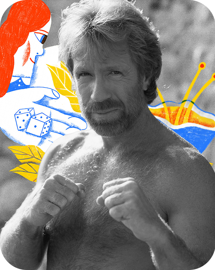 Quando ordini un americano, arriva Chuck Norris