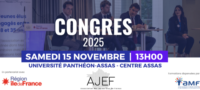 Congrès des jeunes élus de France - 3ème édition