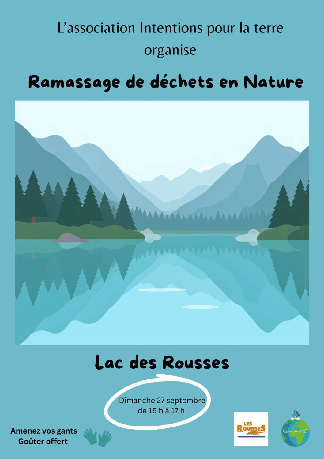 Ramassage de déchets en nature