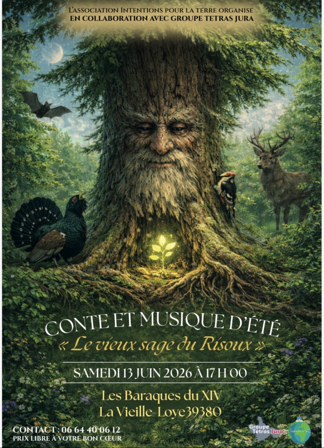 CONTE ET MUSIQUE « LE VIEUX SAGE DU RISOUX »