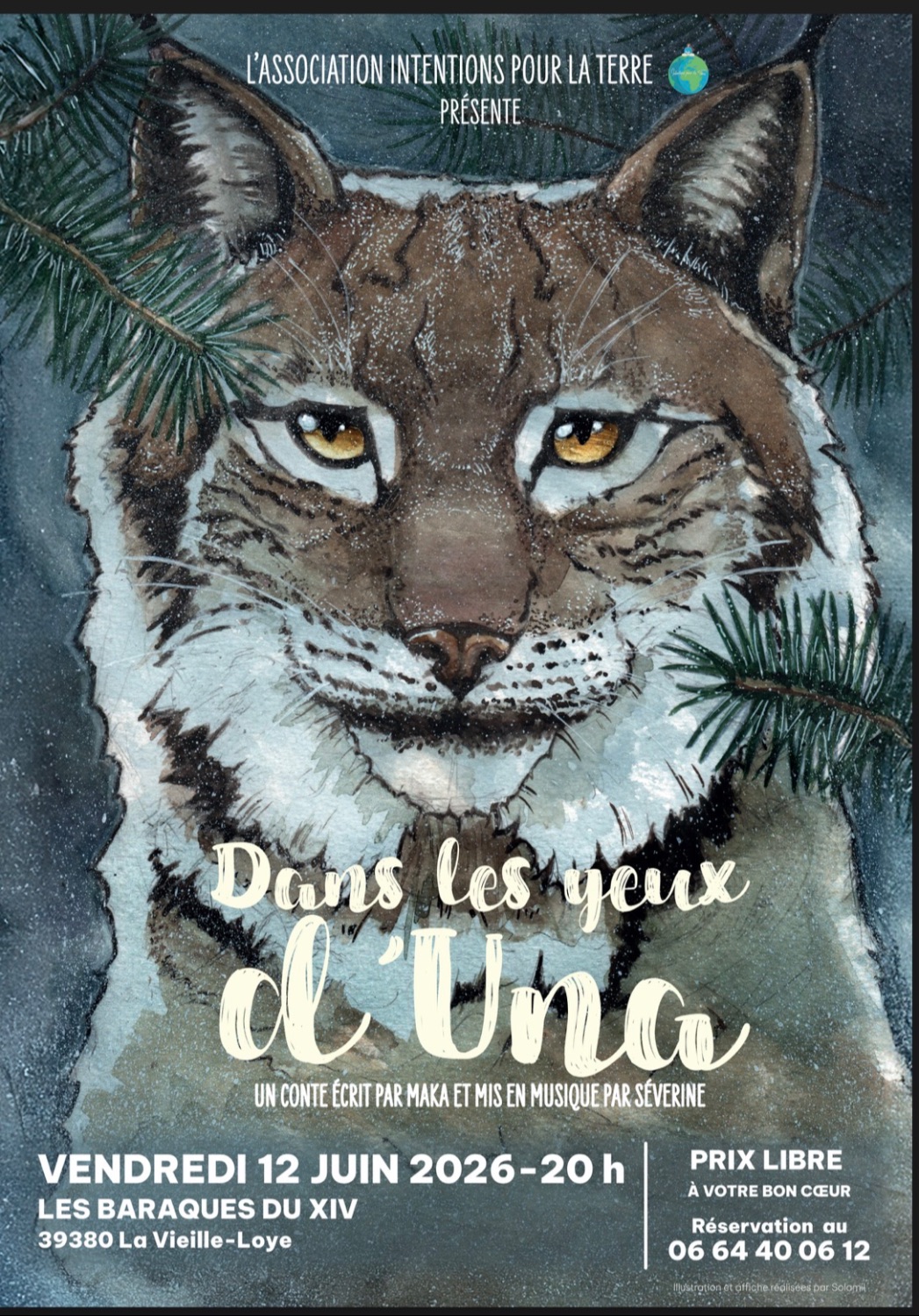 Conte et musique «  DANS LES YEUX D’UNA »