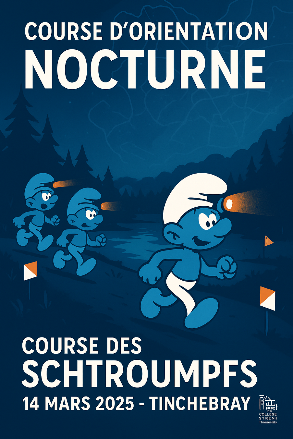 La Course d'Orientation des Schtroumpfs