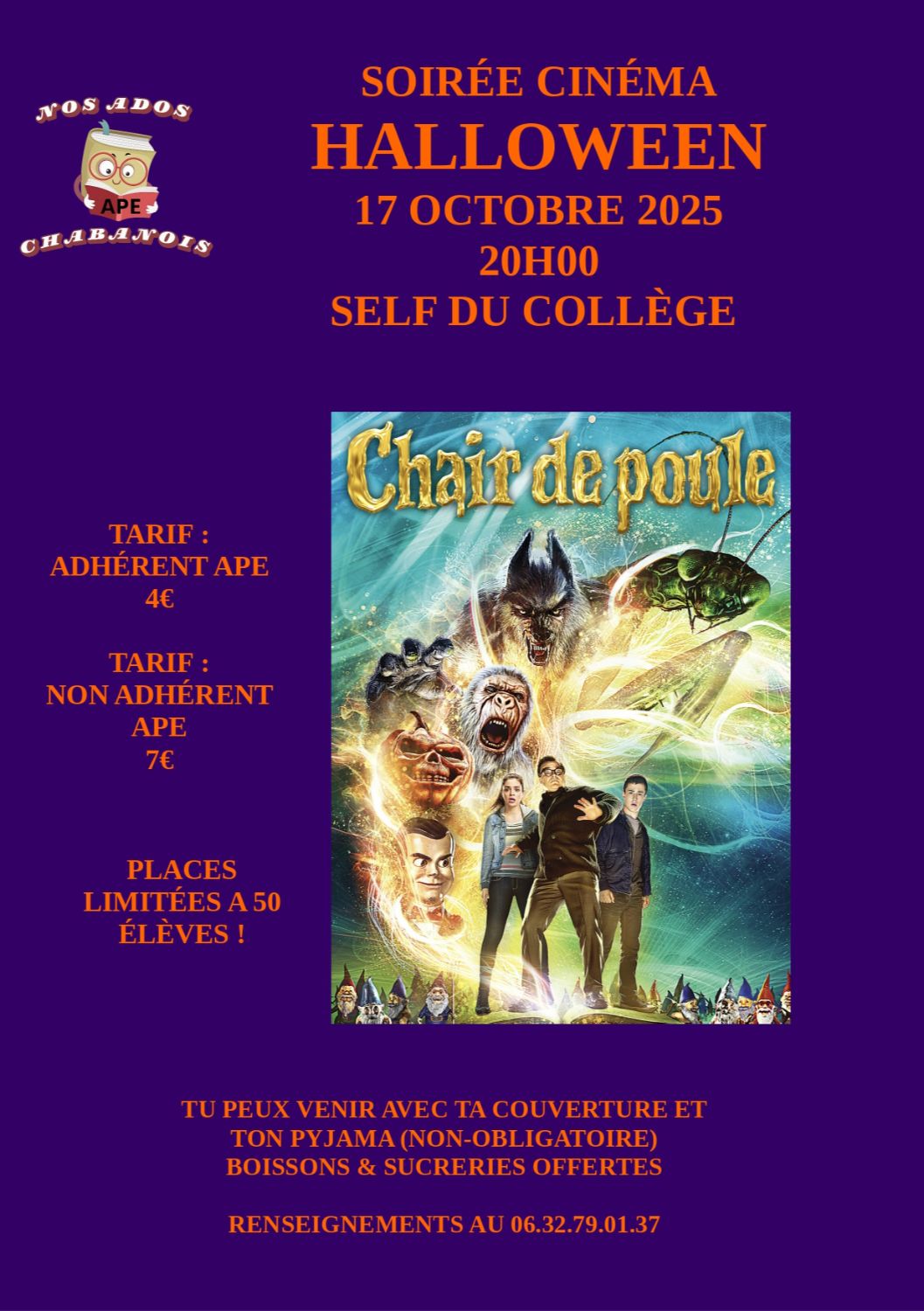 Soirée Film Halloween