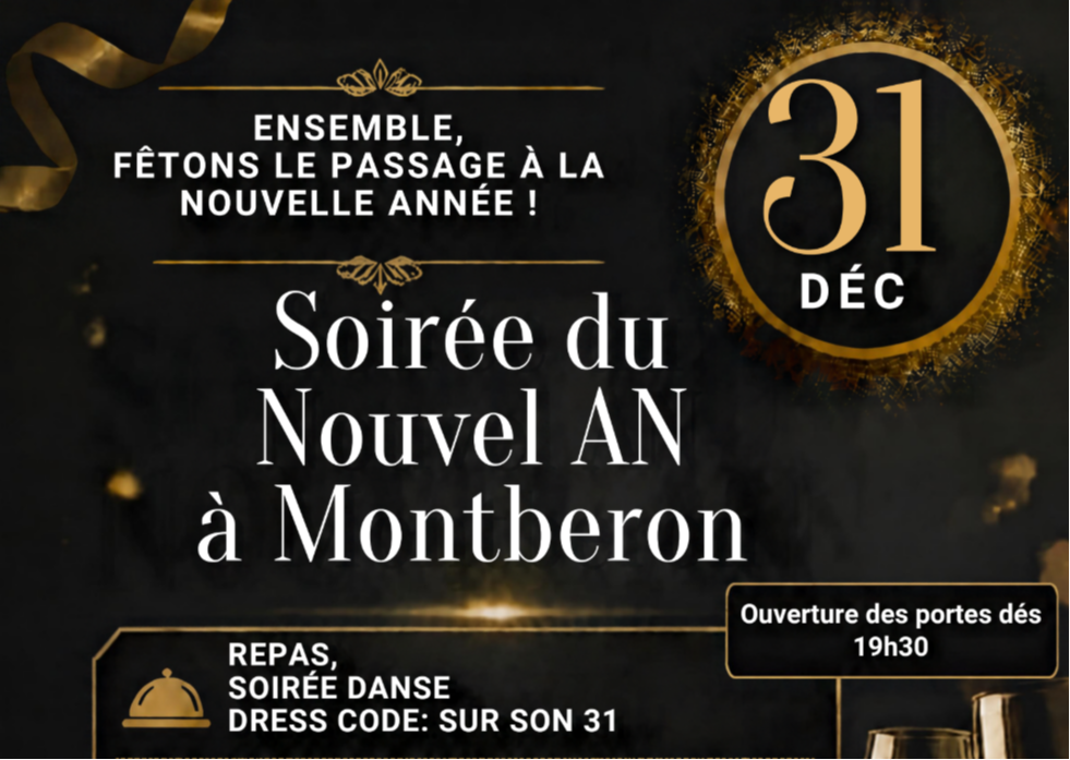 REVEILLON 2026 à Montberon