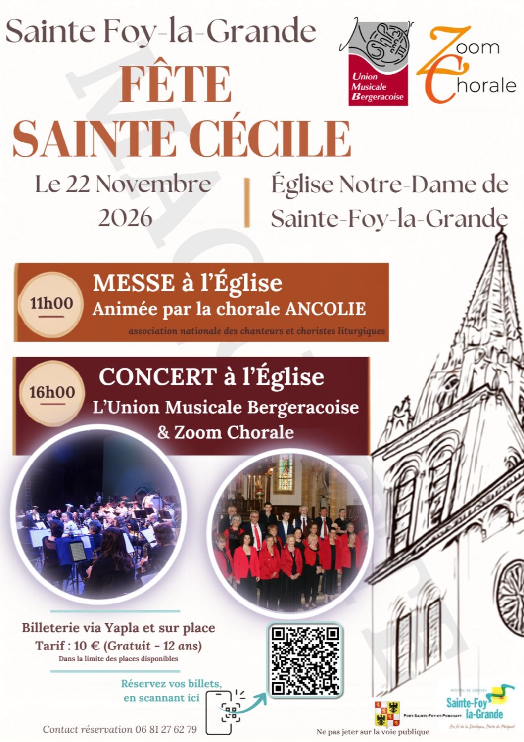 Concert Ste Cécile