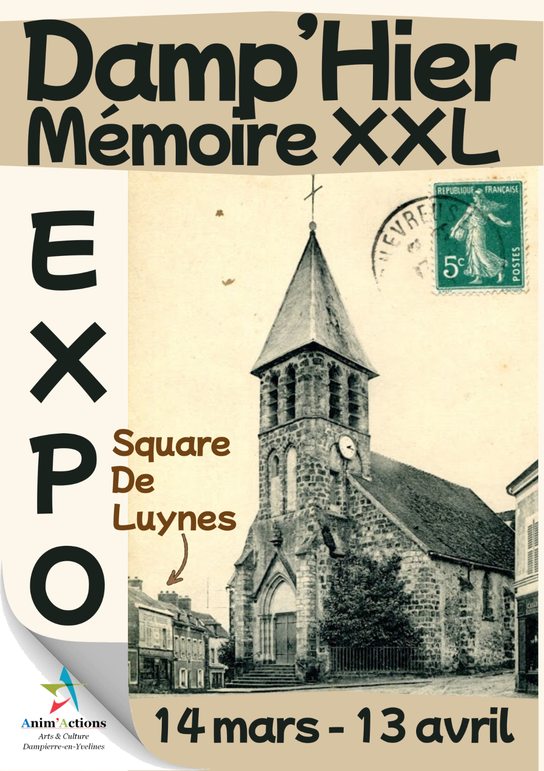 Exposition XXL photos anciennes du 14 mars au 13 avril 2026