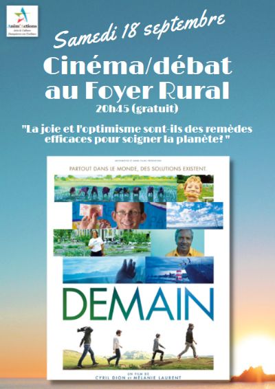 Soirée cinéma/débat Film : DEMAIN