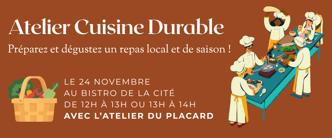 Atelier Cuisine Durable - 24 novembre