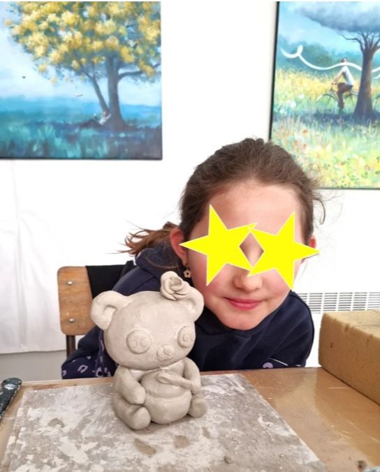 Atelier modelage animal tout doux : lundi 21 déc 2026 10h-12h30
