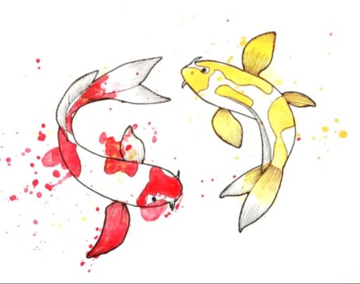 Atelier aquarelle carpes Koï : lundi 21 déc 2026 14h30-17h