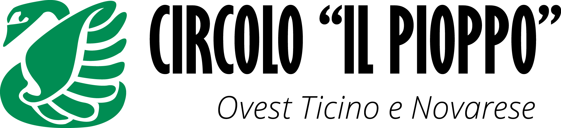 Logo Circolo Legambiente IL PIOPPO Ovest Ticino e Novarese APS