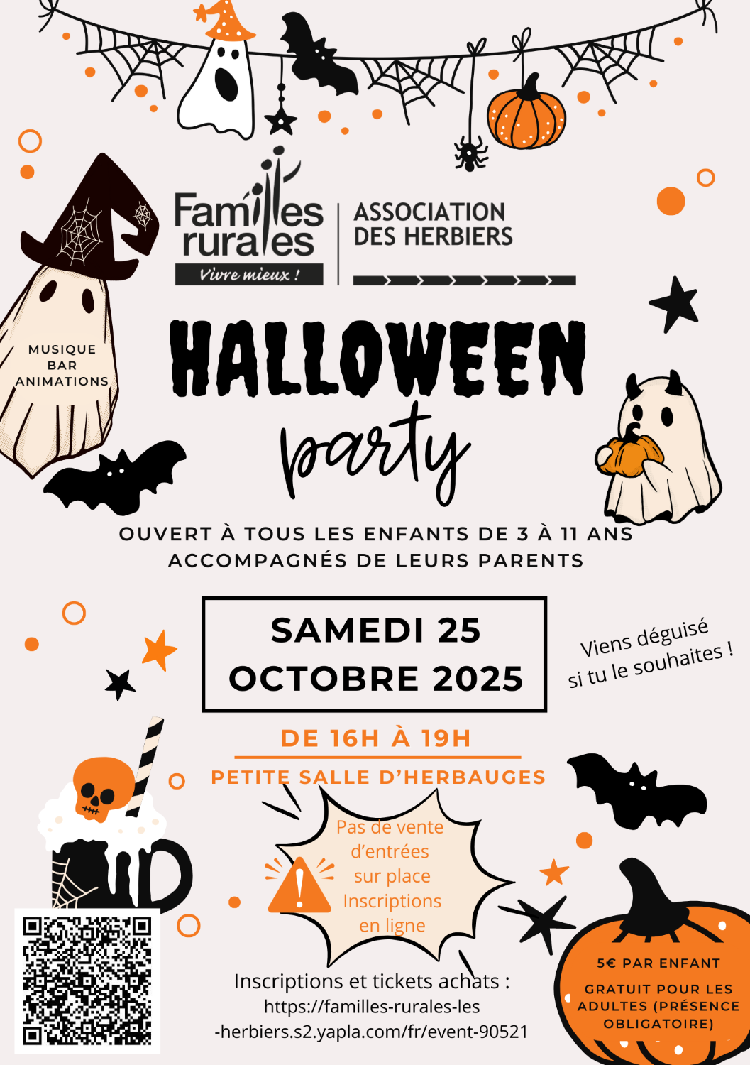Boum des enfants - Halloween party