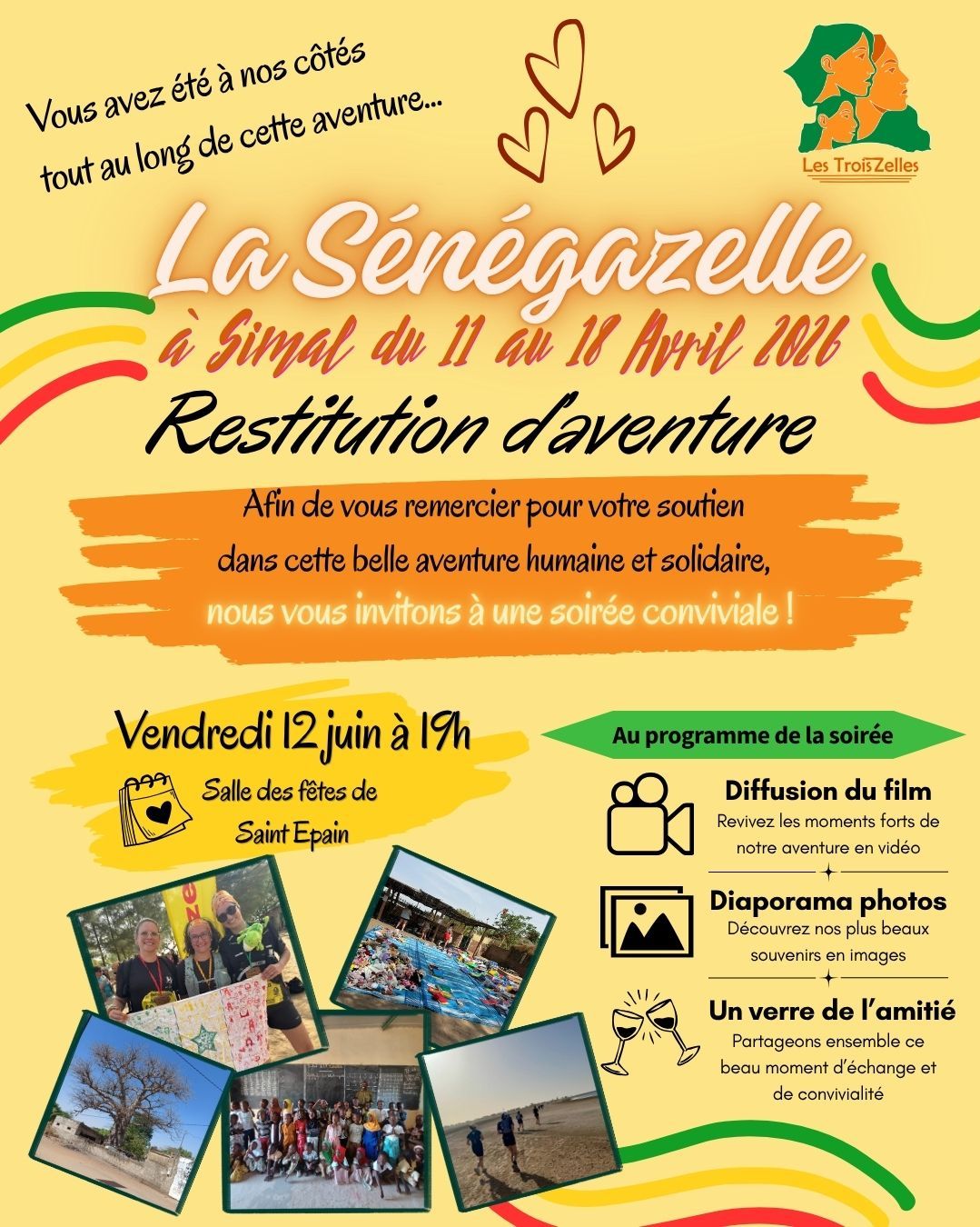 Restitution de notre aventure et remerciements