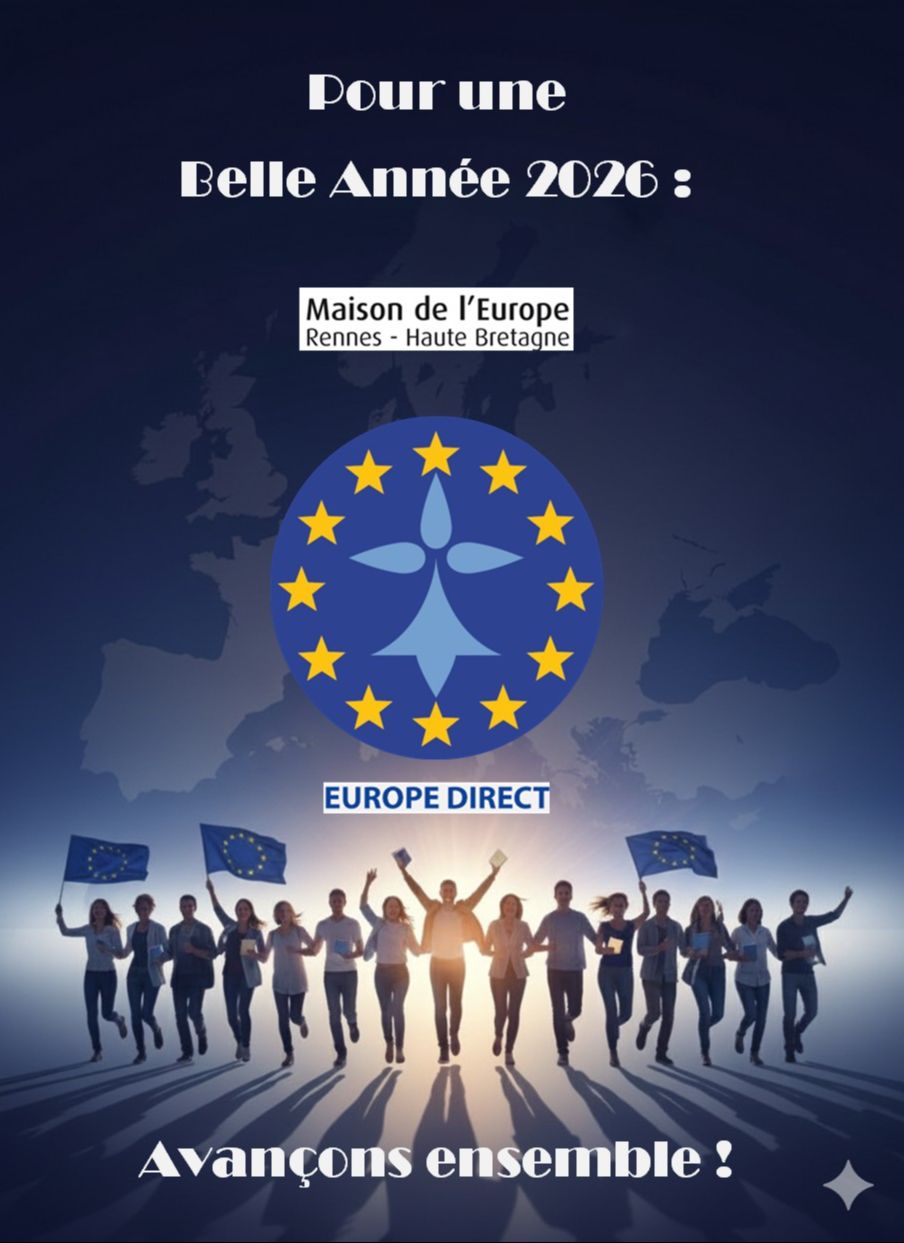 Soirée des voeux de la Maison de l'Europe de Rennes et Haute Bretagne