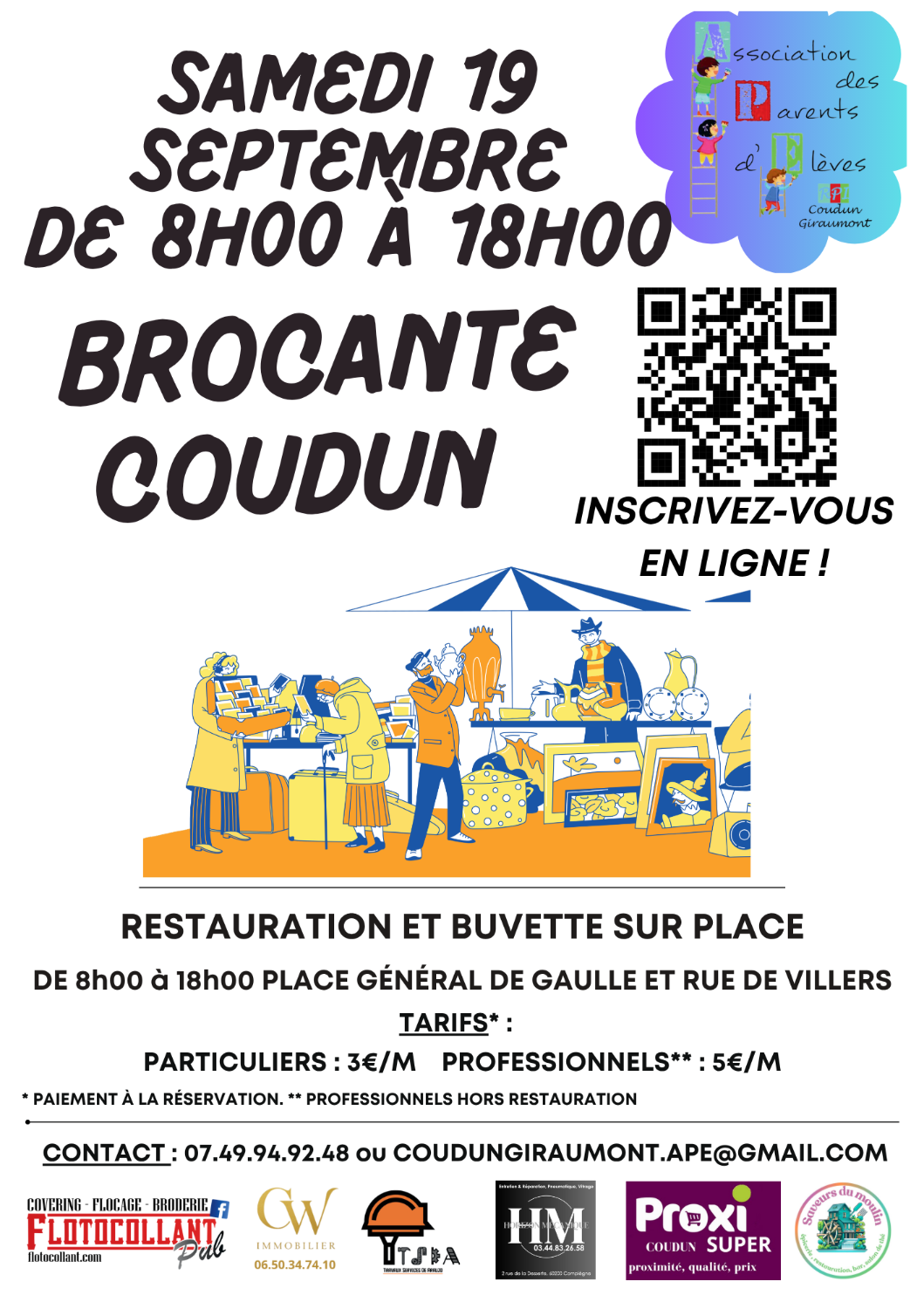 BROCANTE DE L'APE 2026