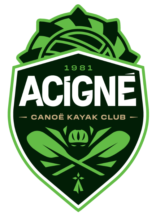 Logo Canoë Kayak Club Acigné