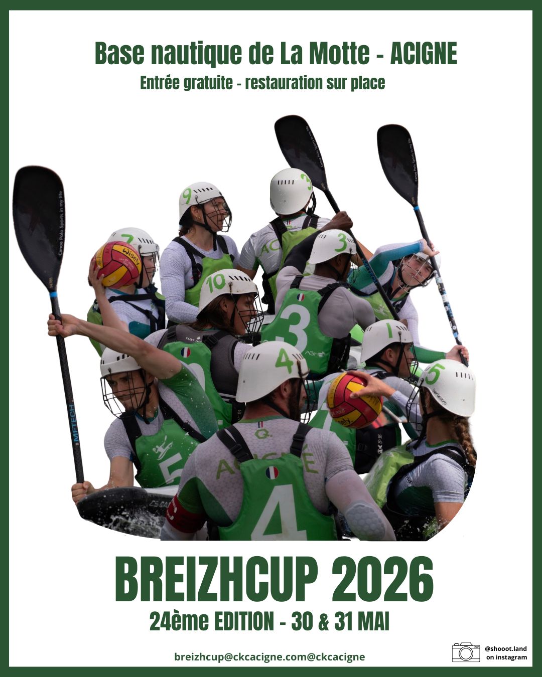 Logo Canoë Kayak Club Acigné