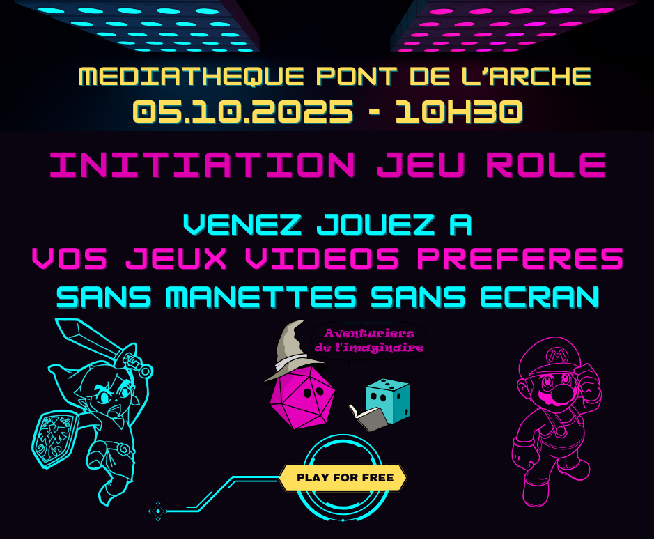 Jeu vidéo sans manette et sans écran